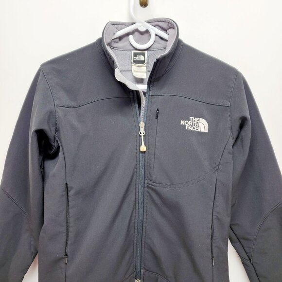 North Face Apex Pneumatic jacket Womens Sz XS Black  Shell Wind Water Resistant - Picture 5 of 13